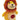 Jellyroos Leon Lion Plush Jelly Belly Toy