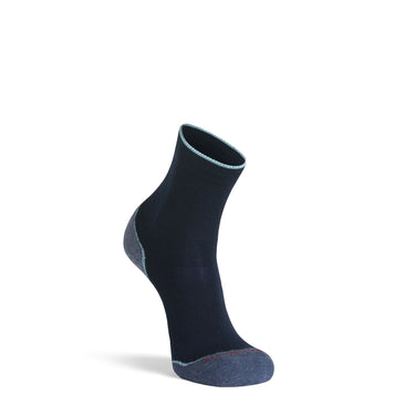 Fox River Women's Basecamp 2.0 Lightweight Crew Hiking Sock (Dark Blue) Size S