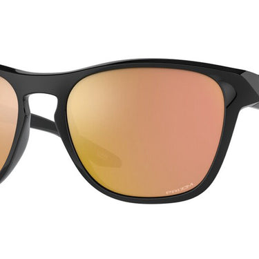 Oakley Manorburn  Sunglasses  - Black - Prizm Rose Gold Men Square