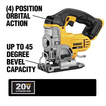 DeWalt 20V MAX Cordless Jig Saw Tool Only