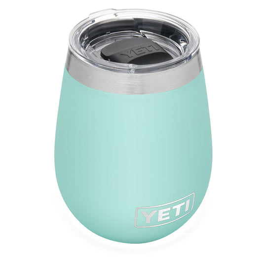 Yeti Rambler Wine Tumbler with MagSlider Lid 10oz Seafoam