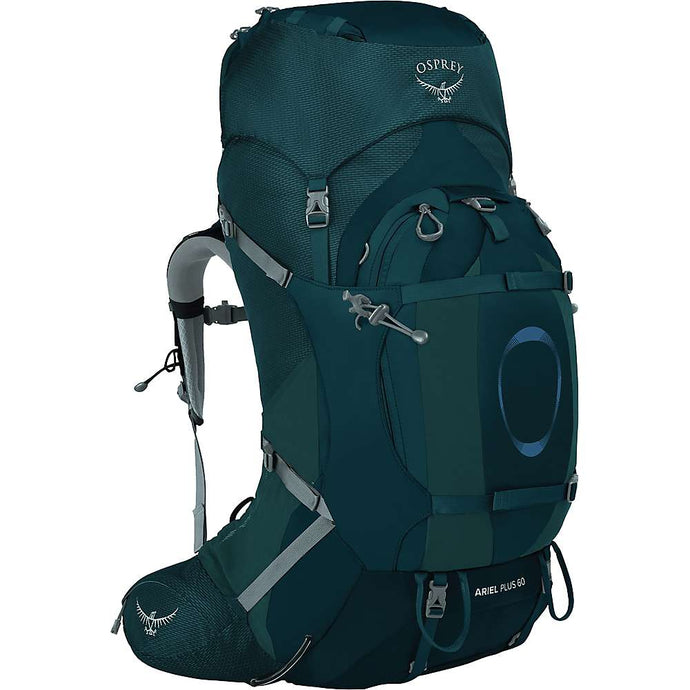 Osprey Women's Ariel Plus 60 Backpack, Teal, Size XS/Small