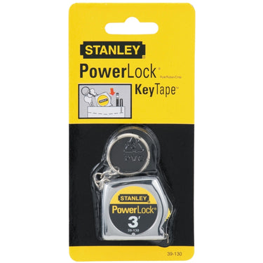 Stanley PowerLock 3 ft. L X 0.25 in. W Compact Keychain Tape Measure 1 pk