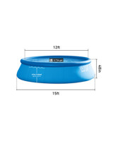 Intex Easy Set® 15' x 48" Inflatable Pool w/ Filter Pump (In-Store Pickup Only)