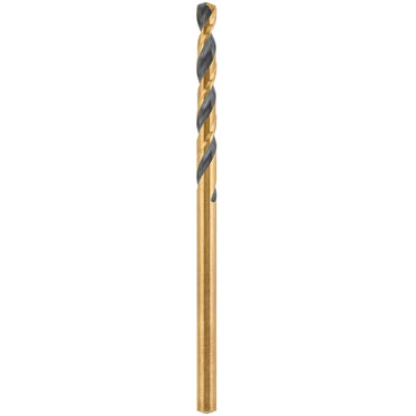 DeWalt Black & Gold 5/32 in. X 3.12 in. L High Speed Steel Split Point Drill Bit Round Shank 1 pc