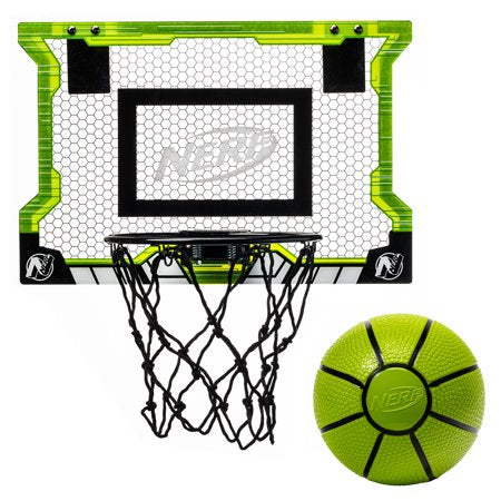 Nerf Basketball Pro Over the Door Hoop with Mini Ball