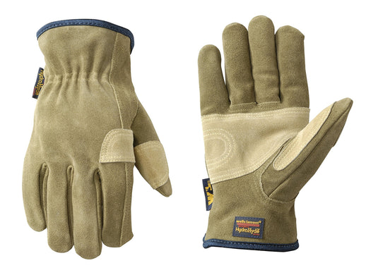 Wells Lamont Men's HydraHyde Suede Cowhide Fencer Gloves XLarge