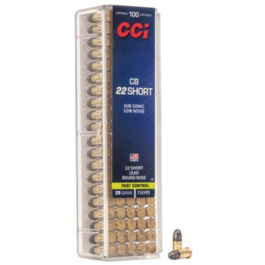 CCI .22 CB Short 29gr LRN Ammunition 100rds