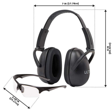 Allen ULTRX Blocker Ear & Eye Protection Combo - Black