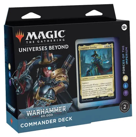 Load image into Gallery viewer, Magic: The Gathering - Warhammer 40k Commander Deck (1 Deck per purchase)
