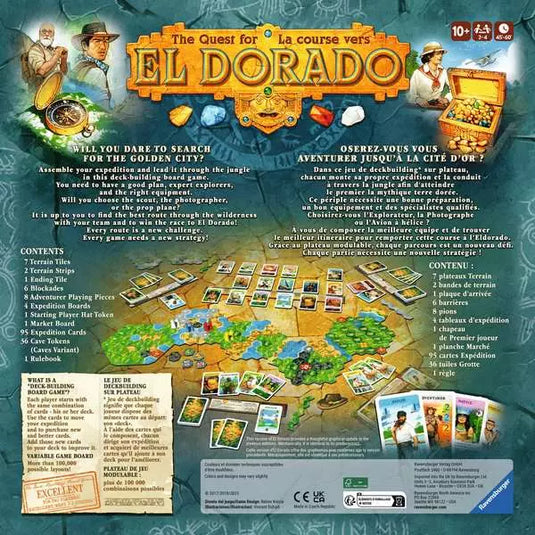 Family Game The Quest for El Dorado - Game for kids 10 years up