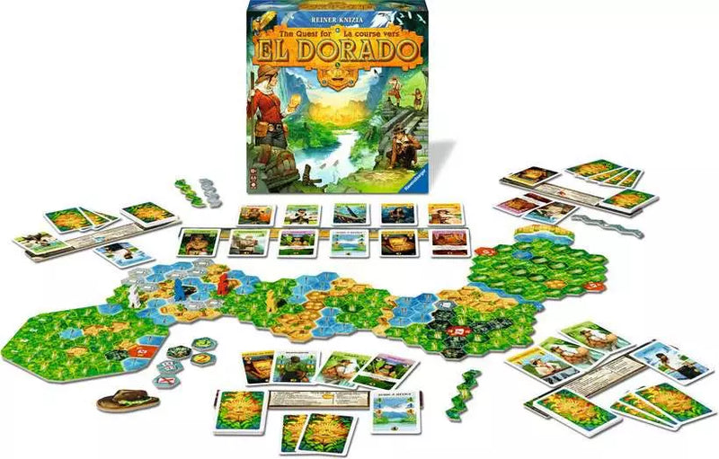 Load image into Gallery viewer, Family Game The Quest for El Dorado - Game for kids 10 years up
