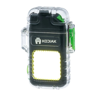 Kodiak Mini Rechargeable Plasma Lighter w/ COB LED Task Light