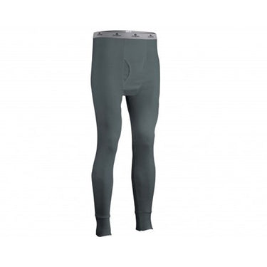 Indera Mills Men's Cotton Rib Knit Thermal Pant (Smoke) Size 2XLT