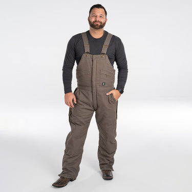 Key Premium Insulated Bib Overalls (Bark) Size XLT