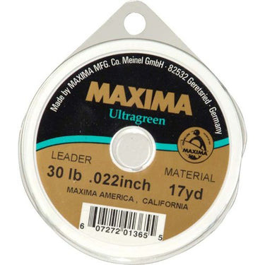 Maxima Ultragreen Fishing Line 17yd 30# Test
