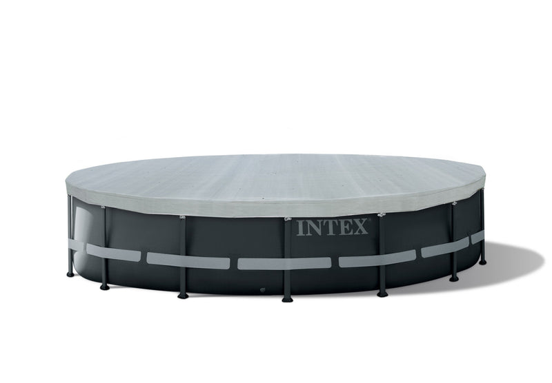 Load image into Gallery viewer, Intex Deluxe Pool Cover for 18&#39; Round Swimming Pools
