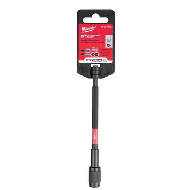 Milwaukee Shockwave 6 in. Alloy Steel Impact Magnetic Locking Bit Holder 1/4 in. Hex Shank 1 pc