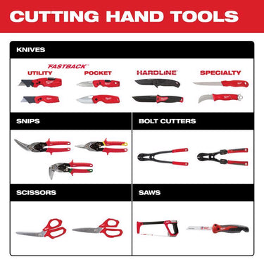 Milwaukee 10 in. Bi-Metal Compact Hacksaw Black/Red 1 pc