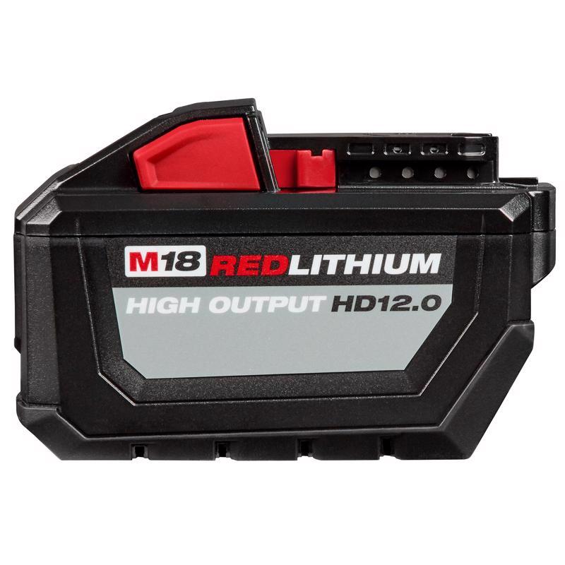 Load image into Gallery viewer, Milwaukee M18 RedLithium HD12.0 12 Ah Lithium-Ion High Output Battery Pack 1 pc
