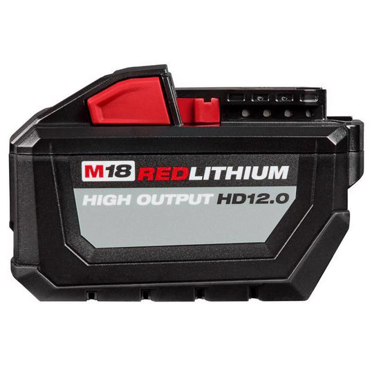 Milwaukee M18 RedLithium HD12.0 12 Ah Lithium-Ion High Output Battery Pack 1 pc