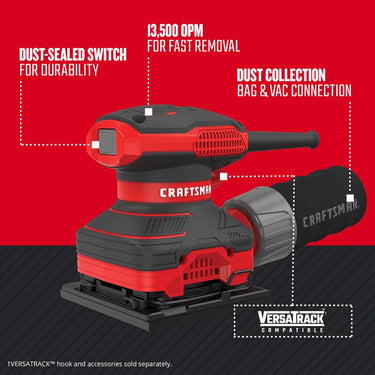 Craftsman Corded 2 amps 1/4 Sheet Finishing Sander