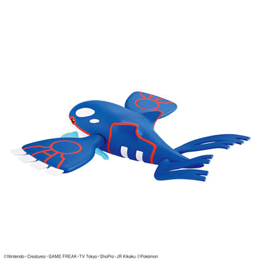 Bandai Pokemon Plamo Collection #62 Kyogre Model Kit