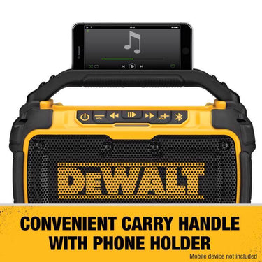 DeWalt 20V MAX DCR010 Lithium-Ion Jobsite Bluetooth Speaker 1 pc