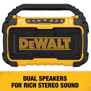 DeWalt 20V MAX DCR010 Lithium-Ion Jobsite Bluetooth Speaker 1 pc