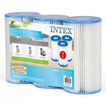 Intex Type A Pool Filter Cartridge - 3 Pack