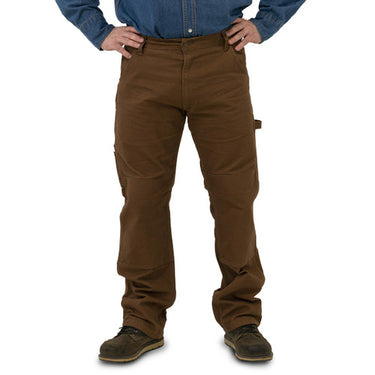 Key Double Knee Duck Dungaree Pants (Saddle Garment Wash) Size 34x30
