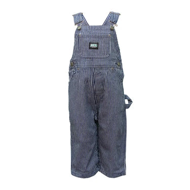 Key Toddler Bib Overall (Hickory Stripe) Size 2T