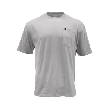 Key Spartan 100% Cotton Short Sleeve Pocket Tee (Grey) Size 4XL