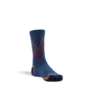 Fox River Kid's Mountain Hiker Lightweight Crew Hiking Sock (Blue) Size S