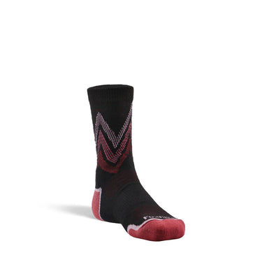 Fox River Kid's Mountain Hiker Lightweight Crew Hiking Sock (Black) Size S