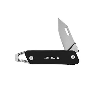 True Utility Modern Keychain Knife Black