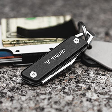 True Utility Modern Keychain Knife Black