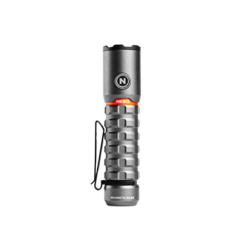 NEBO Redline Torchy 2K 2000 Lumen Pocket Rechargeable LED Water & Impact Resistant Flashlight