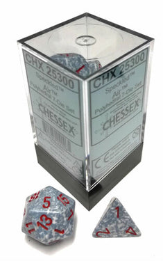 Chessex Dice: Speckled Polyhedral Set Air (7)