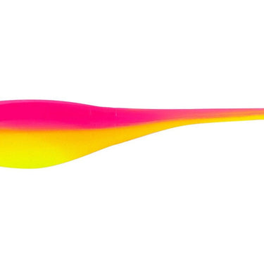 Big Bite Baits 2" Crappie Minnr 10-Pack (Pink Back/Chartreuse Belly)