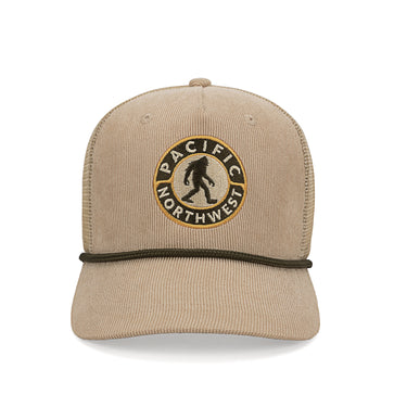 Pacific Northwest Bigfoot Hat (Tan)