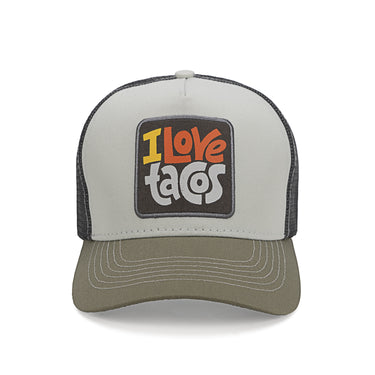 I Love Tacos Hat (Olive)