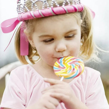 Ribbon Tiaras - Dark Pink