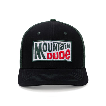 Mountain Dude Hat (Black/Forest Green)
