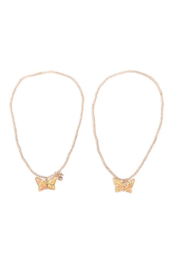 Load image into Gallery viewer, BFF Butterfly Share &amp; Tear Necklaces
