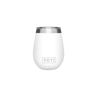 YETI Rambler 10 oz White BPA Free Wine Tumbler with MagSlider Lid