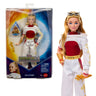 Disney Zombies 4 Nova Bright doll in a white and red outfit, shown next to its box