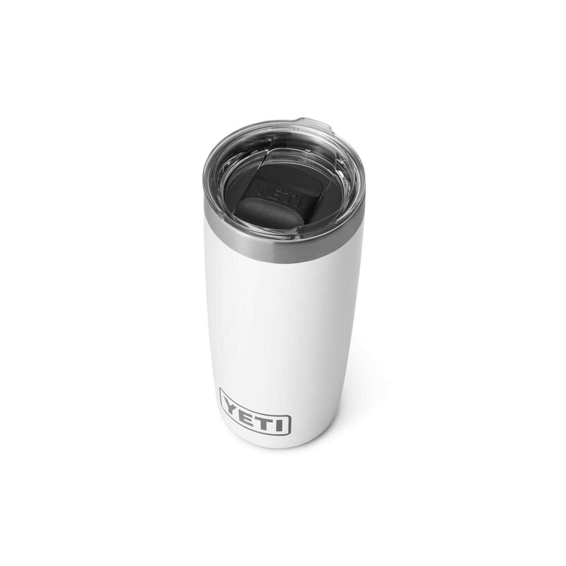 Load image into Gallery viewer, Yeti Rambler 10 Oz BPA Free Tumbler w/ Magslider Lid - White
