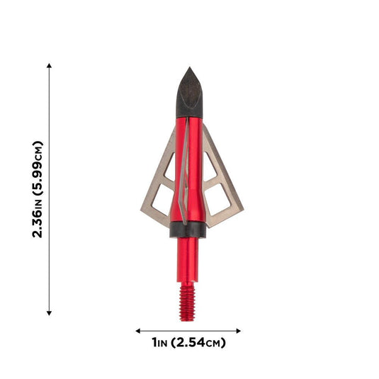 Allen Velox Photon 3-Blade Archery 100 Grain Broadhead (3 Pack)