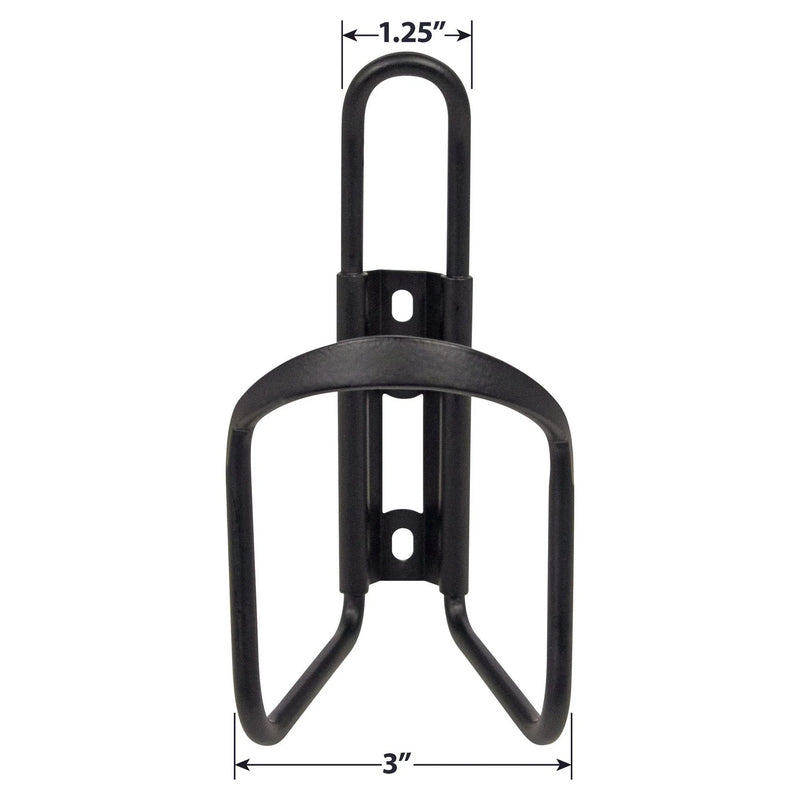 Load image into Gallery viewer, Bike Shop Essential Metal Water Bottle Cage, Black
